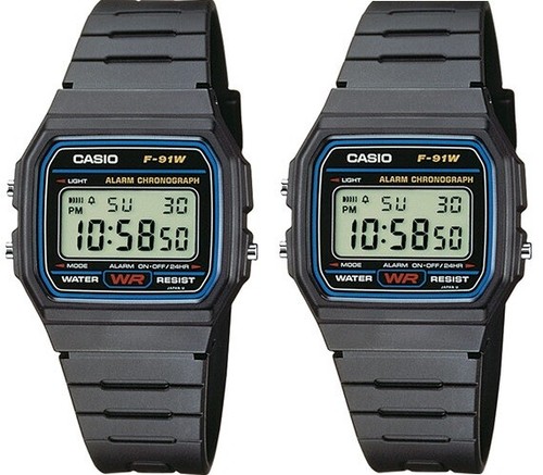 Casio 91w orologio - casio, f-91w